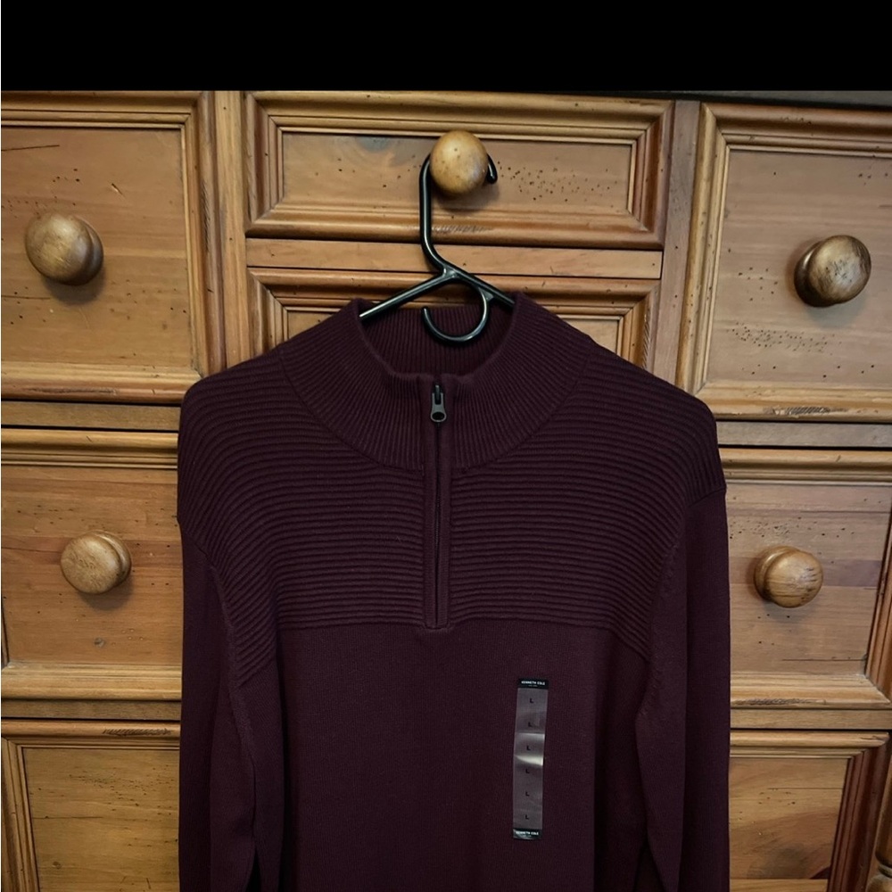 Men's Burgundy Sweater